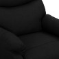 vidaXL Sillón de masaje elevable tela negro vidaXL Sillón de masaje elevable tela negro
