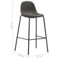 vidaXL Taburetes de cocina 4 unidades tela gris oscuro vidaXL Taburetes de cocina 4 unidades tela gris oscuro