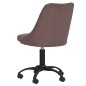 vidaXL Sillas de comedor giratorias 2 unidades tela marrón vidaXL Sillas de comedor giratorias 2 unidades tela marrón