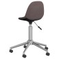 vidaXL Sillas de comedor giratorias 2 unidades tela gris taupe vidaXL Sillas de comedor giratorias 2 unidades tela gris taupe