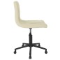 vidaXL Sillas de comedor giratorias 2 uds terciopelo crema vidaXL Sillas de comedor giratorias 2 uds terciopelo crema