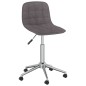 vidaXL Sillas de comedor giratorias 2 unidades tela gris taupé vidaXL Sillas de comedor giratorias 2 unidades tela gris taupé