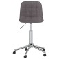 vidaXL Sillas de comedor giratorias 2 unidades tela gris taupé vidaXL Sillas de comedor giratorias 2 unidades tela gris taupé