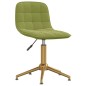 vidaXL Sillas de comedor giratorias 2 unidades terciopelo verde claro vidaXL Sillas de comedor giratorias 2 unidades terciopelo verde claro