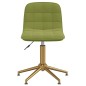 vidaXL Sillas de comedor giratorias 2 unidades terciopelo verde claro vidaXL Sillas de comedor giratorias 2 unidades terciopelo verde claro