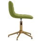 vidaXL Sillas de comedor giratorias 2 unidades terciopelo verde claro vidaXL Sillas de comedor giratorias 2 unidades terciopelo verde claro