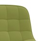 vidaXL Sillas de comedor giratorias 2 unidades terciopelo verde claro vidaXL Sillas de comedor giratorias 2 unidades terciopelo verde claro