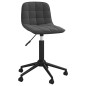 vidaXL Sillas de comedor giratorias 2 uds de terciopelo negro vidaXL Sillas de comedor giratorias 2 uds de terciopelo negro