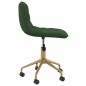 vidaXL Sillas de comedor giratorias 2 unidades terciopelo verde oscuro vidaXL Sillas de comedor giratorias 2 unidades terciopelo verde oscuro
