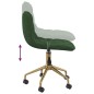 vidaXL Sillas de comedor giratorias 2 unidades terciopelo verde oscuro vidaXL Sillas de comedor giratorias 2 unidades terciopelo verde oscuro