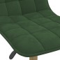 vidaXL Sillas de comedor giratorias 2 unidades terciopelo verde oscuro vidaXL Sillas de comedor giratorias 2 unidades terciopelo verde oscuro