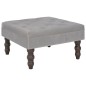 vidaXL Taburete gris oscuro 60x60x36 cm terciopelo vidaXL Taburete gris oscuro 60x60x36 cm terciopelo