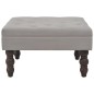 vidaXL Taburete gris oscuro 60x60x36 cm terciopelo vidaXL Taburete gris oscuro 60x60x36 cm terciopelo