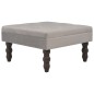 vidaXL Taburete gris oscuro 60x60x36 cm terciopelo vidaXL Taburete gris oscuro 60x60x36 cm terciopelo