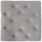 vidaXL Taburete gris oscuro 60x60x36 cm terciopelo vidaXL Taburete gris oscuro 60x60x36 cm terciopelo
