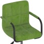 vidaXL Sillas de comedor giratorias 2 unidades terciopelo verde claro vidaXL Sillas de comedor giratorias 2 unidades terciopelo verde claro