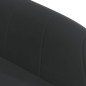 vidaXL Taburetes de cocina 2 unidades terciopelo negro vidaXL Taburetes de cocina 2 unidades terciopelo negro