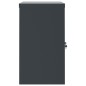 vidaXL Armario archivador de acero gris antracita y blanco 90x40x70 cm vidaXL Armario archivador de acero gris antracita y blanco 90x40x70 cm