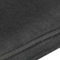 vidaXL Sillón orejero de cuero auténtico negro canela vidaXL Sillón orejero de cuero auténtico negro canela