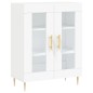vidaXL Aparador alto madera contrachapada blanco 69,5x34x180 cm vidaXL Aparador alto madera contrachapada blanco 69,5x34x180 cm