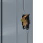 vidaXL Armario archivador acero gris claro y gris oscuro 90x40x140 cm vidaXL Armario archivador acero gris claro y gris oscuro 90x40x140 cm