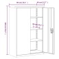 vidaXL Armario archivador acero gris claro y gris oscuro 90x40x140 cm vidaXL Armario archivador acero gris claro y gris oscuro 90x40x140 cm
