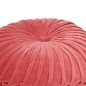 vidaXL Puf de terciopelo de algodón diseño bata rosa 40x30 cm vidaXL Puf de terciopelo de algodón diseño bata rosa 40x30 cm