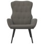 vidaXL Silla de relajación de terciopelo gris oscuro vidaXL Silla de relajación de terciopelo gris oscuro