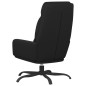 vidaXL Sillón de relax de cuero sintético negro vidaXL Sillón de relax de cuero sintético negro