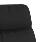 vidaXL Sillón de relax de cuero sintético negro vidaXL Sillón de relax de cuero sintético negro