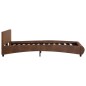 vidaXL Estructura de cama de cuero sintético marrón 120x200 cm vidaXL Estructura de cama de cuero sintético marrón 120x200 cm