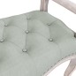vidaXL Banco de terciopelo gris claro 80x45x60 cm