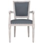 vidaXL Silla de comedor terciopelo gris oscuro vidaXL Silla de comedor terciopelo gris oscuro