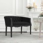 vidaXL Banco de terciopelo negro 98x56x69 cm vidaXL Banco de terciopelo negro 98x56x69 cm