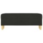 vidaXL Banco de tela negro 100x35x41 cm vidaXL Banco de tela negro 100x35x41 cm