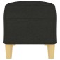 vidaXL Banco de tela negro 100x35x41 cm vidaXL Banco de tela negro 100x35x41 cm