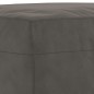vidaXL Banco de terciopelo gris oscuro 100x35x41 cm vidaXL Banco de terciopelo gris oscuro 100x35x41 cm