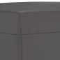 vidaXL Banco de cuero sintético gris 100x35x41 cm vidaXL Banco de cuero sintético gris 100x35x41 cm