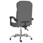 vidaXL Silla de oficina reclinable de tela gris oscuro vidaXL Silla de oficina reclinable de tela gris oscuro
