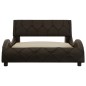 vidaXL Estructura de cama de cuero sintético gris 90x200 cm vidaXL Estructura de cama de cuero sintético gris 90x200 cm