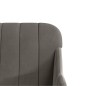 vidaXL Banco de terciopelo gris oscuro 110x76x80 cm vidaXL Banco de terciopelo gris oscuro 110x76x80 cm