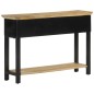 vidaXL Mesa consola madera maciza de mango rugosa 110x30x75 cm vidaXL Mesa consola madera maciza de mango rugosa 110x30x75 cm