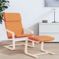vidaXL Sillón de relax de tela amarillo oscuro vidaXL Sillón de relax de tela amarillo oscuro