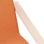 vidaXL Sillón de relax de tela amarillo oscuro vidaXL Sillón de relax de tela amarillo oscuro