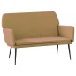 vidaXL Banco de terciopelo marrón 108x79x79 cm vidaXL Banco de terciopelo marrón 108x79x79 cm