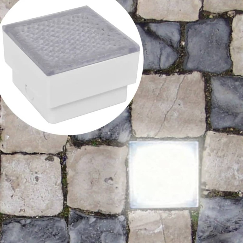 vidaXL Focos empotrables LED 6 uds 100x100x68 mm vidaXL Focos empotrables LED 6 uds 100x100x68 mm