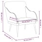 vidaXL Sillón de cuero sintético gris 63x76x80 cm vidaXL Sillón de cuero sintético gris 63x76x80 cm