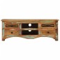 vidaXL Mueble de TV madera maciza reciclada 110x30x40 cm vidaXL Mueble de TV madera maciza reciclada 110x30x40 cm