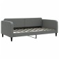 vidaXL Sofá cama tela gris oscuro 100x200 cm vidaXL Sofá cama tela gris oscuro 100x200 cm