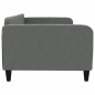 vidaXL Sofá cama tela gris oscuro 100x200 cm vidaXL Sofá cama tela gris oscuro 100x200 cm